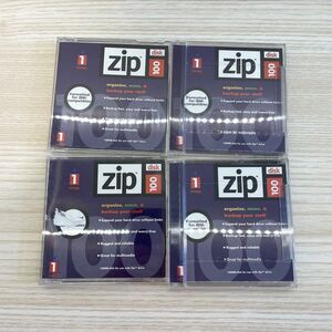Iomega Zip 100MB Disk Lot 4 Pack New Sealed Computer Storage